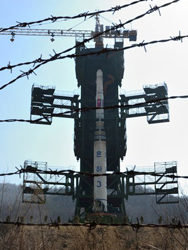朝鲜对外国媒体开放卫星发射场
